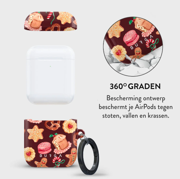 Burga Airpods Hoesje - Koekjes - Afbeelding 2