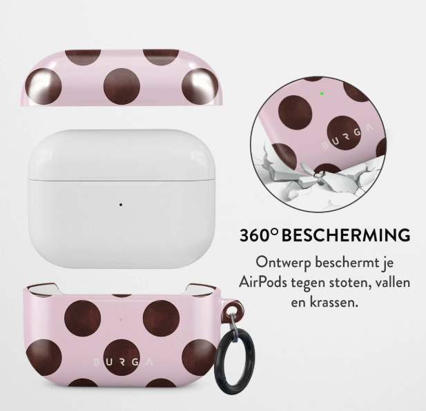 Burga Airpods Pro Hoesje - Bollen - Afbeelding 2