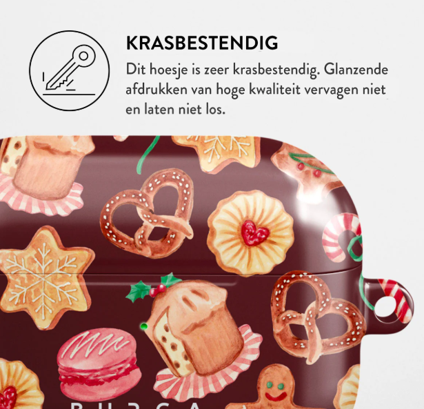 Burga Airpods Pro Hoesje - Koekjes - Afbeelding 4