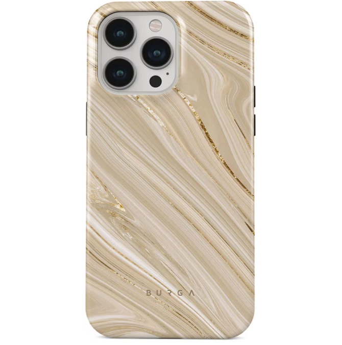 Burga iPhone 15 Pro Max - Gouden Hoesje